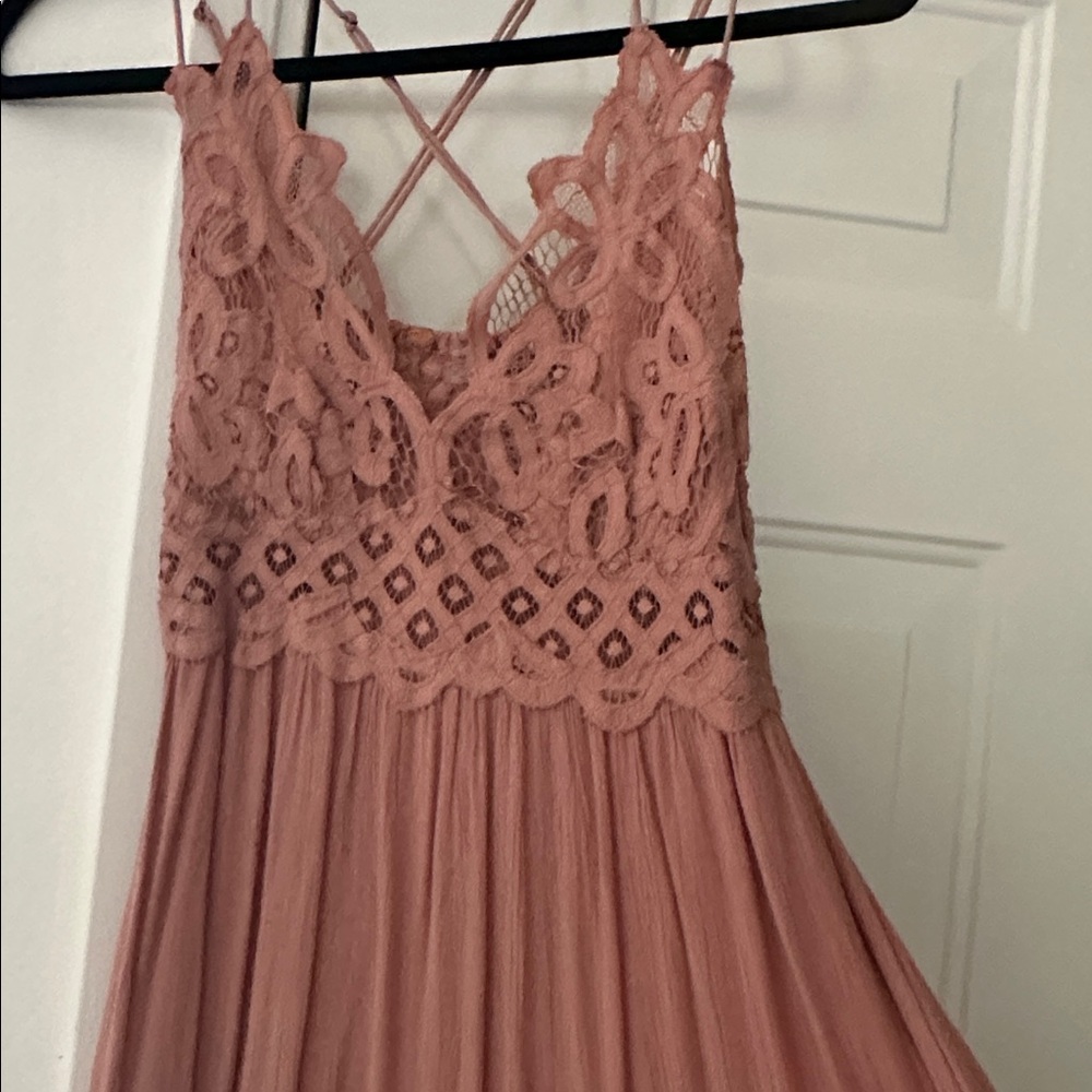 NWT Free People Intimately Rose Adella Lace Dress Med - Picture 5 of 7